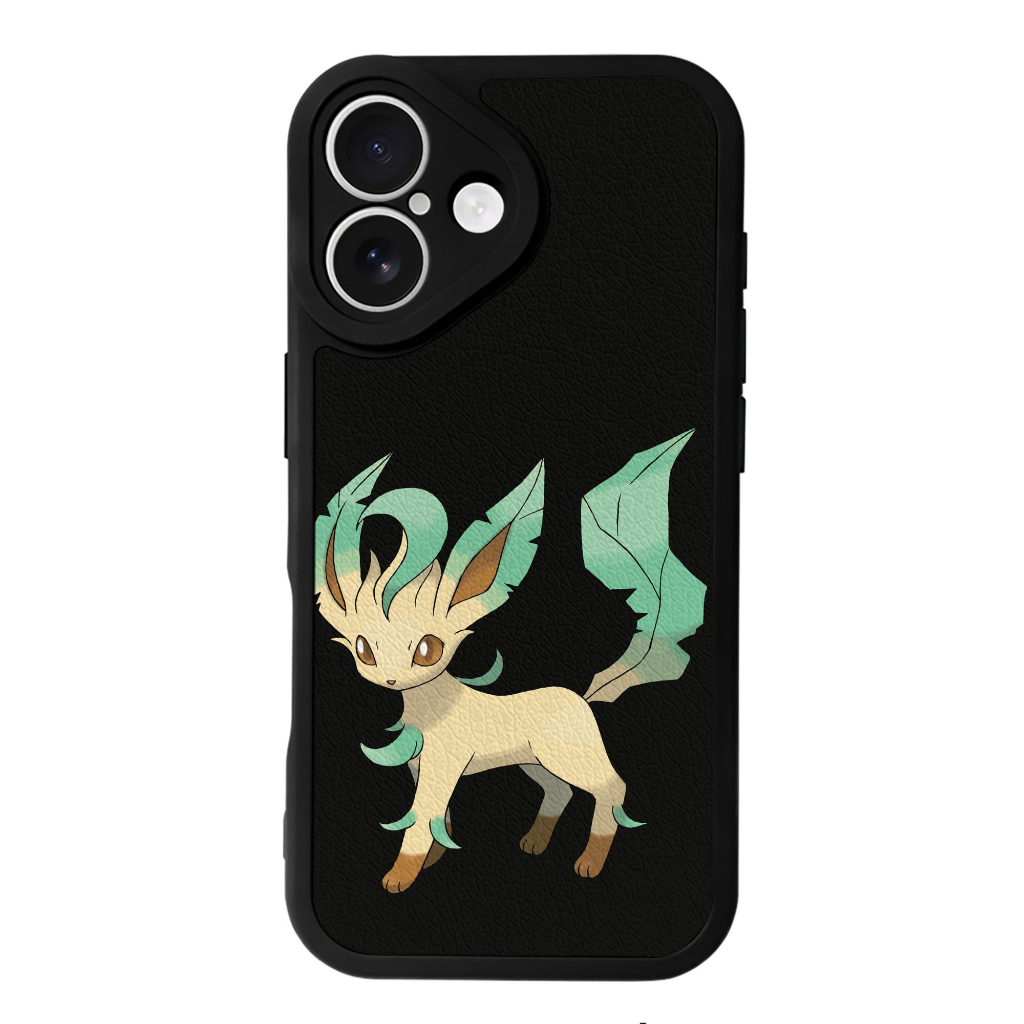（画像用） ポケットモンスター Pokémon 【iPhone 16シリーズ対応】シリコンスマホケース（レザー調） 材質：シリコン